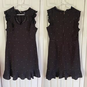 Karl Lagerfeld Polka dot and heart dress